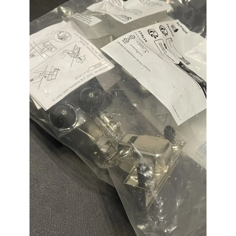IKEA UTRUSTA Sektion Cabinet Door Soft Close HINGE 2 pack 45 Degree 202.619.92